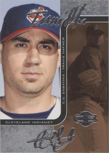 2006 Topps Co-Signers - C.C. Sabathia Travis Hafner #29-B