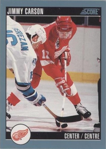1992-93 Score Canadian - Jimmy Carson #9