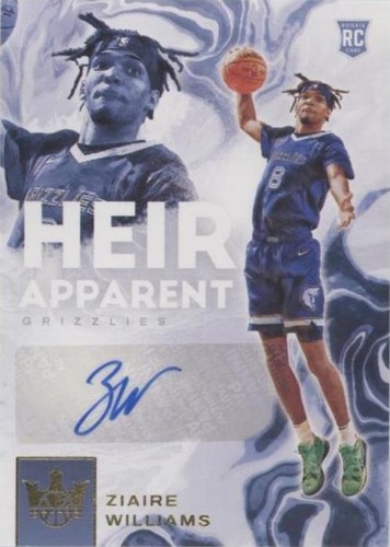 2021-22 Panini Court Kings - Ziaire Williams #HA-ZWL