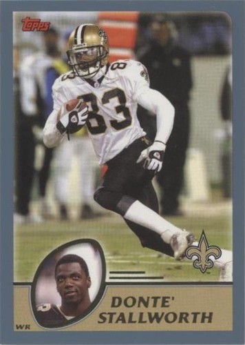 2003 Topps Donte Stallworth #267