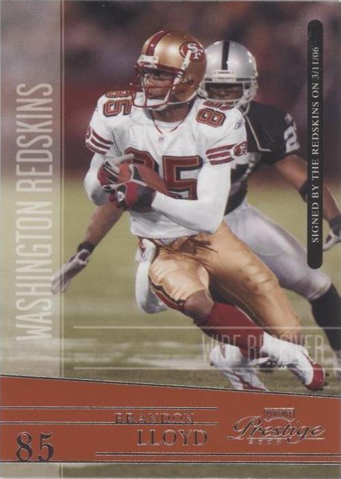 2006 Playoff Prestige Brandon Lloyd #127