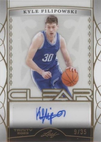 2022-23 Leaf Trinity - Kyle Filipowski #CA-KF1