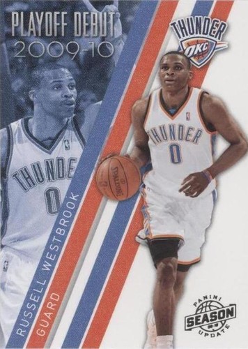 2009-10 Panini Season Update - Russell Westbrook #8