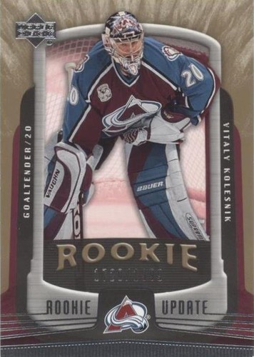 2005-06 Upper Deck Rookie Update - Vitali Kolesnik #122