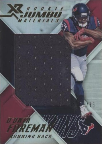 2017 Panini XR D'onta Foreman #RJM-DF