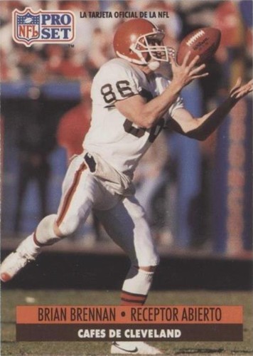 1991 Pro Set Spanish Brian Brennan #38