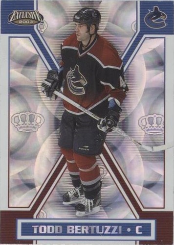 2002-03 Pacific Exclusive - Todd Bertuzzi #165