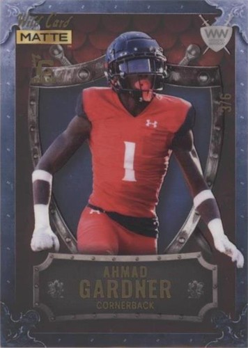 2022 Wild Card MATTE Ahmad Gardner #WW-1