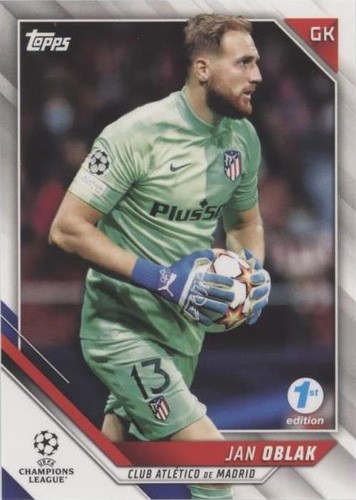 2021-22 Topps UCL Collection 1st Edition Jan Oblak #67