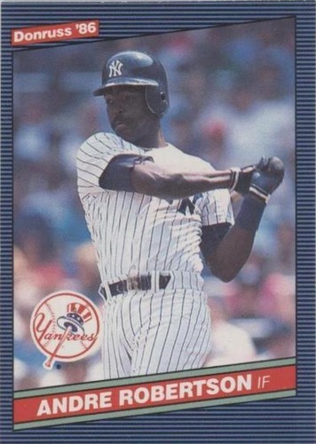 1986 Donruss - Andre Robertson #469
