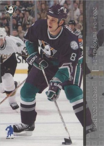 2003-04 In the Game Be A Player Memorabilia - Sandis Ozolinsh #81