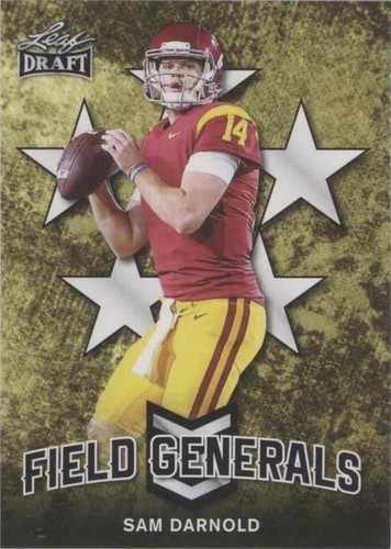 2018 Leaf Draft Sam Darnold #FG-09