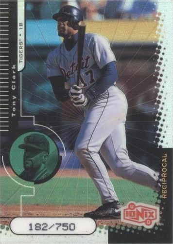 1999 Upper Deck Ionix - Tony Clark #R26