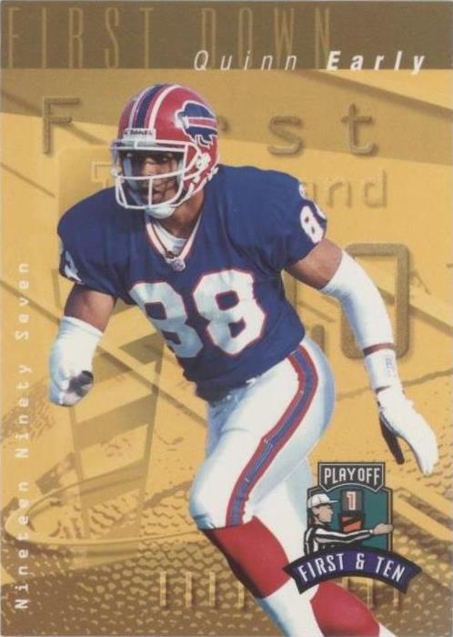 1997 Playoff First & Ten Quinn Early #201