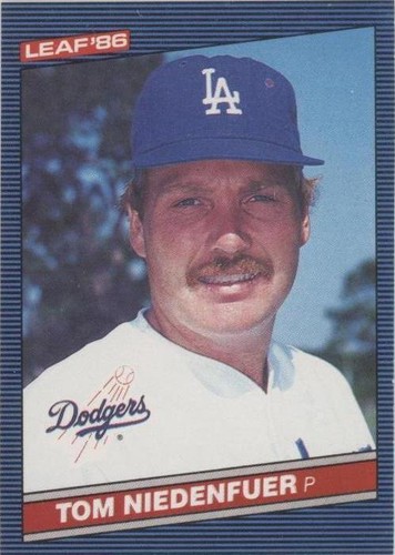 1986 Leaf Canadian - Tom Niedenfuer #186