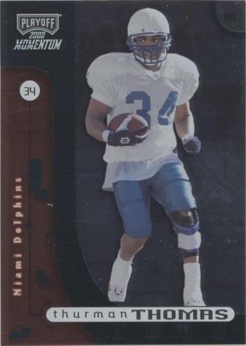 2000 Playoff Momentum Thurman Thomas #51