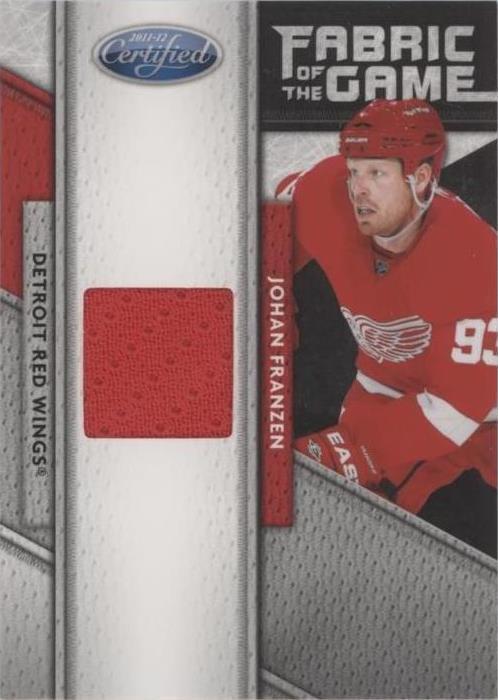 2011-12 Panini Certified - Johan Franzen #53
