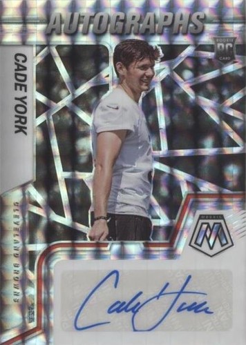 2022 Panini Mosaic Cade York #RAM-CY