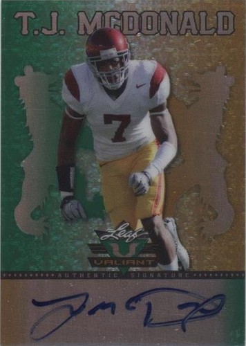 2013 Leaf Valiant T.J. McDonald #BA-TJM