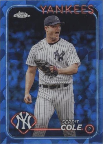 2024 Topps Chrome Sapphire Edition - Gerrit Cole #100