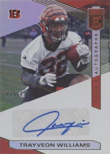 2019 Panini Donruss Elite Trayveon Williams #RA-TW