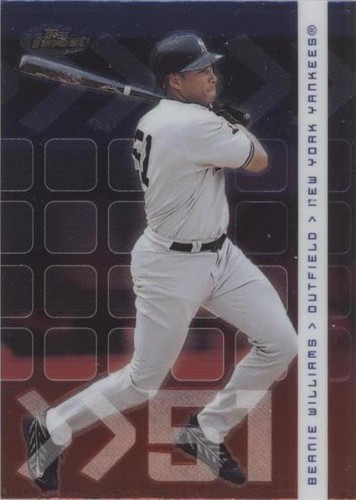 2002 Topps Finest - Bernie Williams #57
