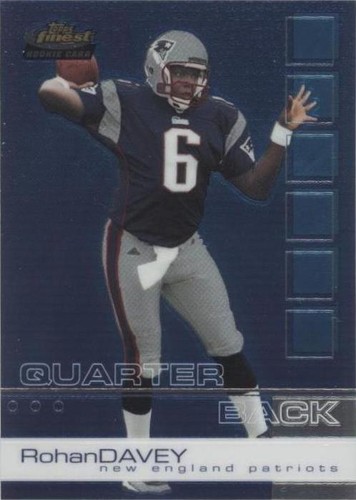 2002 Topps Finest Rohan Davey #90