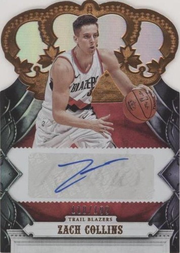 2017-18 Panini Crown Royale - Zach Collins #CR-ZCL