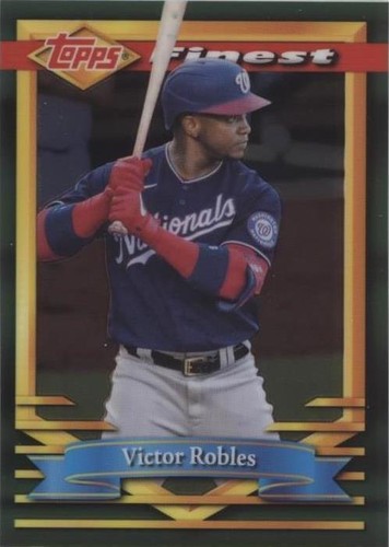 2021 Topps Finest Flashbacks - Victor Robles #84