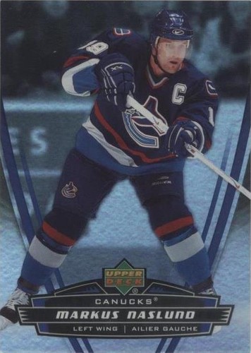 その他 Upper Deck Markus Naslund 1 of 1 08-09 UD Upper Deck The Cup Limited Logos Markus Naslund /50