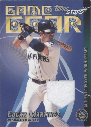 2001 Topps Stars - Edgar Martinez #TSR-EM