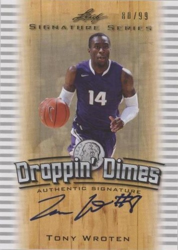 2012 Leaf Signature Series - Tony Wroten #DD-TW1
