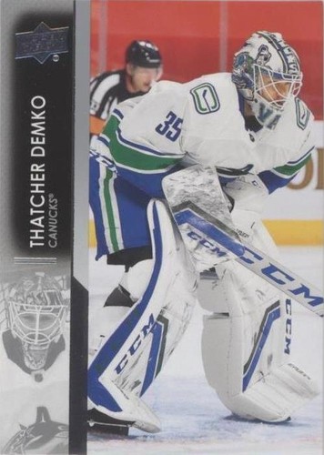2021-22 Upper Deck Series 1 - Thatcher Demko #173