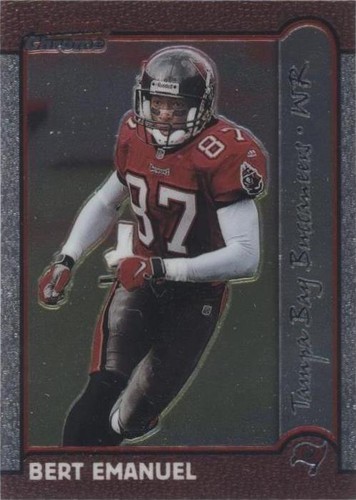1999 Bowman Chrome Bert Emanuel #89