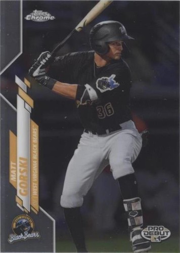 2020 Topps Pro Debut - Matt Gorski #PDC-149