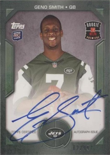 2013 Topps Geno Smith #RPA-GS