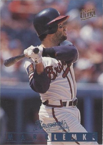 1995 Fleer Ultra - Mark Lemke #128