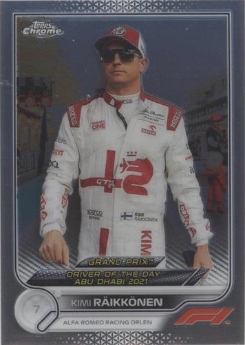2022 Topps Chrome Formula 1 - Kimi Raikkonen #193