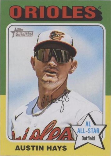 2024 Topps Heritage - Austin Hays #13