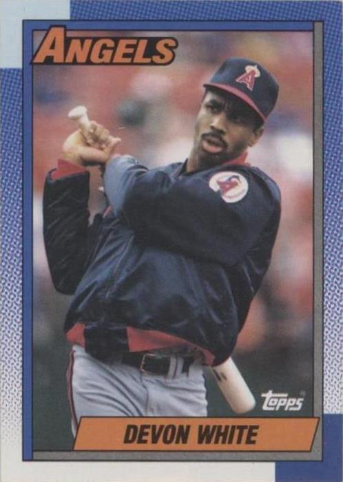 1990 Topps - Devon White #65