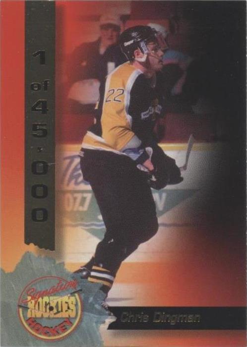 1995 Signature Rookies - Chris Dingman #20