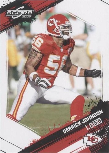 2009 Score Derrick Johnson #142