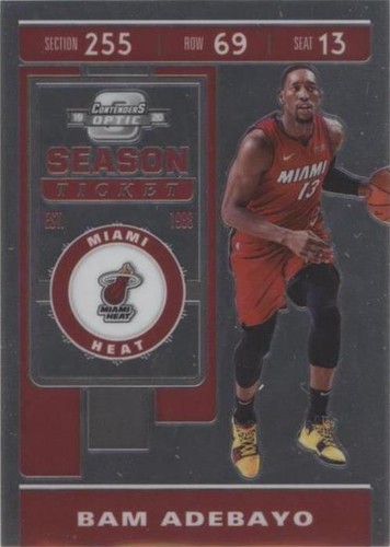 2019-20 Panini Contenders Optic - Bam Adebayo #2