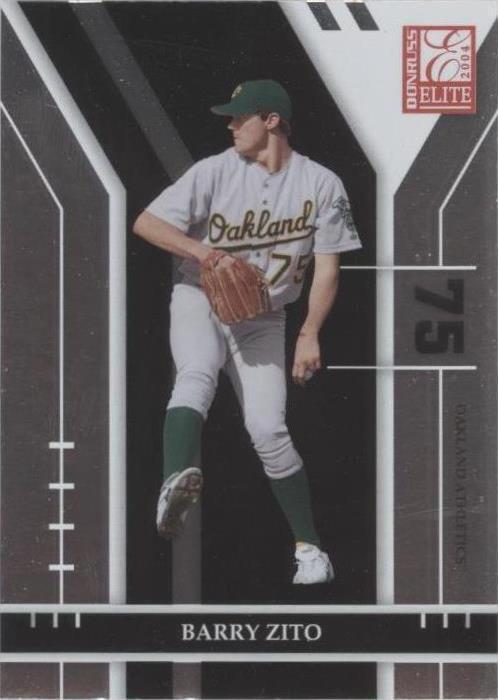 2004 Donruss Elite - Barry Zito #54