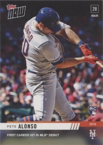 2019 Topps Now - Pete Alonso #12