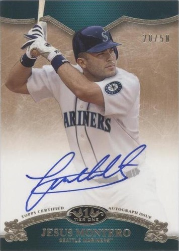 2012 Topps Tier One - Jesus Montero #OR-JMO