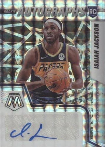 2021-22 Panini Mosaic - Isaiah Jackson #RAM-IJS