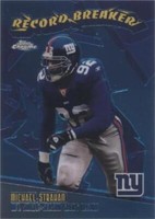 2003 Topps Chrome Michael Strahan #RB21