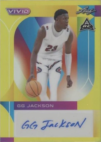 2022-23 Leaf Vivid - Gg Jackson #BA-GGJ