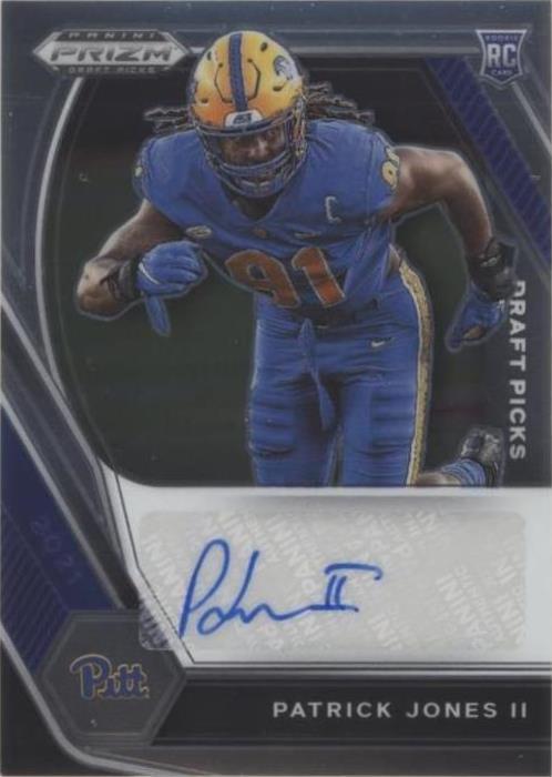 2021 Panini Prizm Draft Picks Patrick Jones II #DPA-PJO